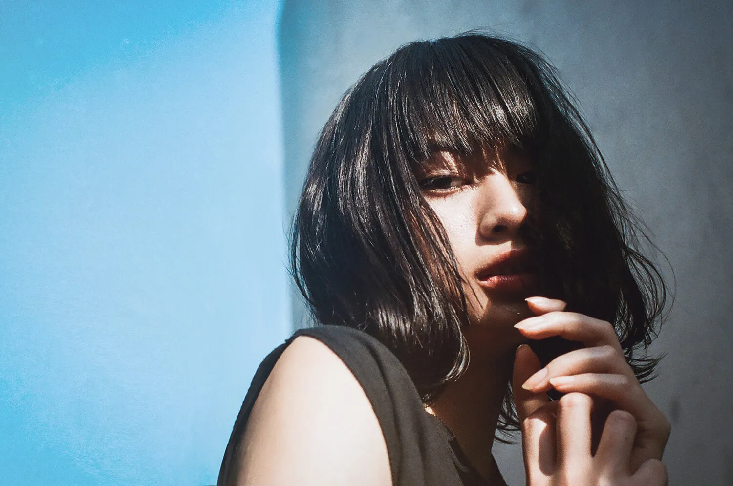 美容室で施術された黒髪ボブのヘアスタイル — Saloty 美容室・理容室向けDXプラットフォーム
